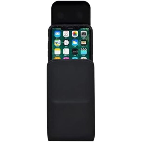 PU Leather Swivel Clip Case Cell Phone Holster Rotating Belt Clip Pouch Holder - Picture 6 of 8